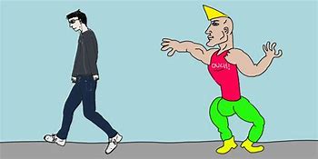 Image result for Eye Patch Chad Meme