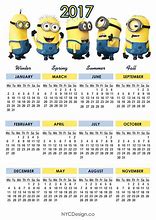 Image result for Minion Calendar