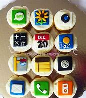 Image result for iPhone Cupcakes
