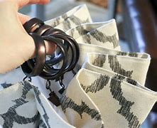 Image result for How to Use Curtain Rings with Clips