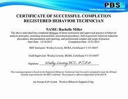 Image result for Bcba Certificate