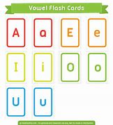 Image result for Vowel Sounds Flash Cards