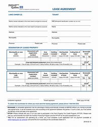 Image result for Lease Agreement Canada Template