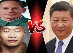 Image result for John Cena Xi Jinping Hair