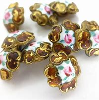 Image result for Antique French Enamel Buttons