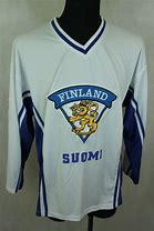 Image result for Finland Ice Hockey Jersey