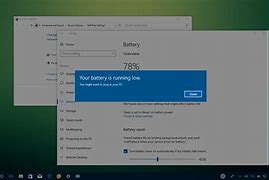 Image result for Your Battery Is Very IOW On Dell Laptop Settings