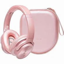 Image result for Rose Gold Active Noise Cancellation Bluetooth Headphones