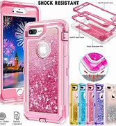 Image result for Clear Glitter iPhone 6 Case