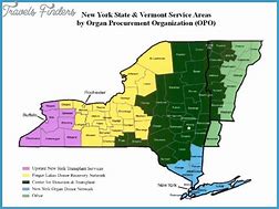 Image result for Upstate New York and Vermont Map