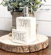 Image result for Kitchen Soap Dispenser Set