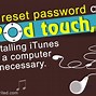 Image result for iPod Touch Forgot Passcode