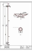 Image result for 30 Meter High Mast Drawing