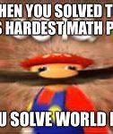 Image result for Math Brain Meme