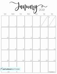 Image result for January 2021 Calendar Printable