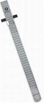 Image result for 6 Inch Metal Ruler