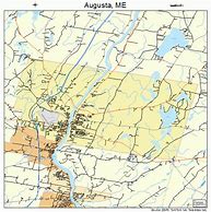 Image result for Augusta Maine Map