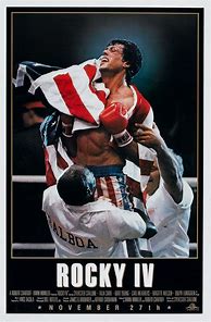 Image result for Rocky 4 Movie Poster