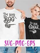 Image result for I'm Her Boo I'm His Ghoul SVG
