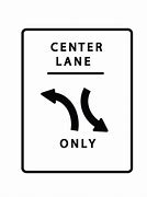 Image result for Lane Assignment Signs