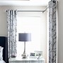 Image result for Curtain Rod for Window in Corner
