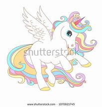 Image result for Cartoon Unicorn Pretty White with Wings