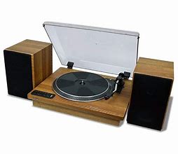 Image result for Record Player External Speakers
