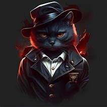 Image result for Black Cat Like a Boss