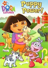Image result for Dora the Explorer Puppy Power DVD