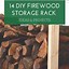 Image result for DIY Outdoor Firewood Storage