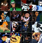 Image result for Batman Villain Cartoon Characters