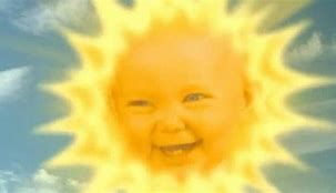 Image result for Teletubbies Baby Sun Meme