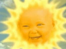 Image result for Teletubbies Baby Sun Meme