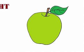 Image result for Green Apple Drawing