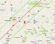 Image result for Texas Eclipse 2024 Map