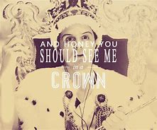Image result for You Should See Me in a Crown Album Art