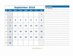 Image result for September 2018 On This Day