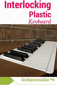 Image result for 1 Freestanding Black Plastic Keyboard