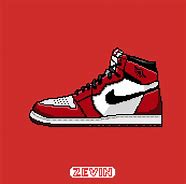 Image result for Nike Air Jordan Pixel Art