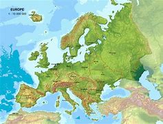 Image result for High Resolution Relief Map Europe