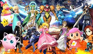 Image result for Super Smash Bros Girl Characters