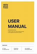 Image result for Sample User Manual Template