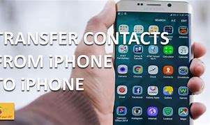 Image result for how to transfer contacts from iphone to iphone