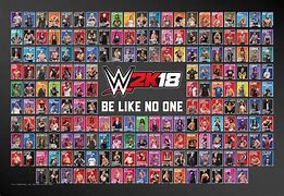 Image result for WWE 2K18 Roster