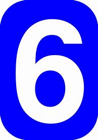 Image result for Number 6 Symbol