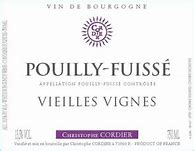 Image result for Christophe Cordier Pouilly Fuisse Vieilles Vignes