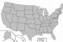 Image result for Empty Map of the United States