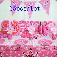 Image result for party supplies for girls