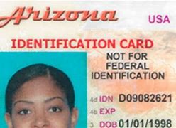 Image result for Arizona State ID Card
