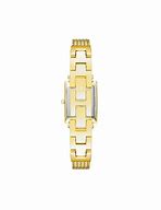 Image result for Anne Klein Gold Rectangular Mesh Watch